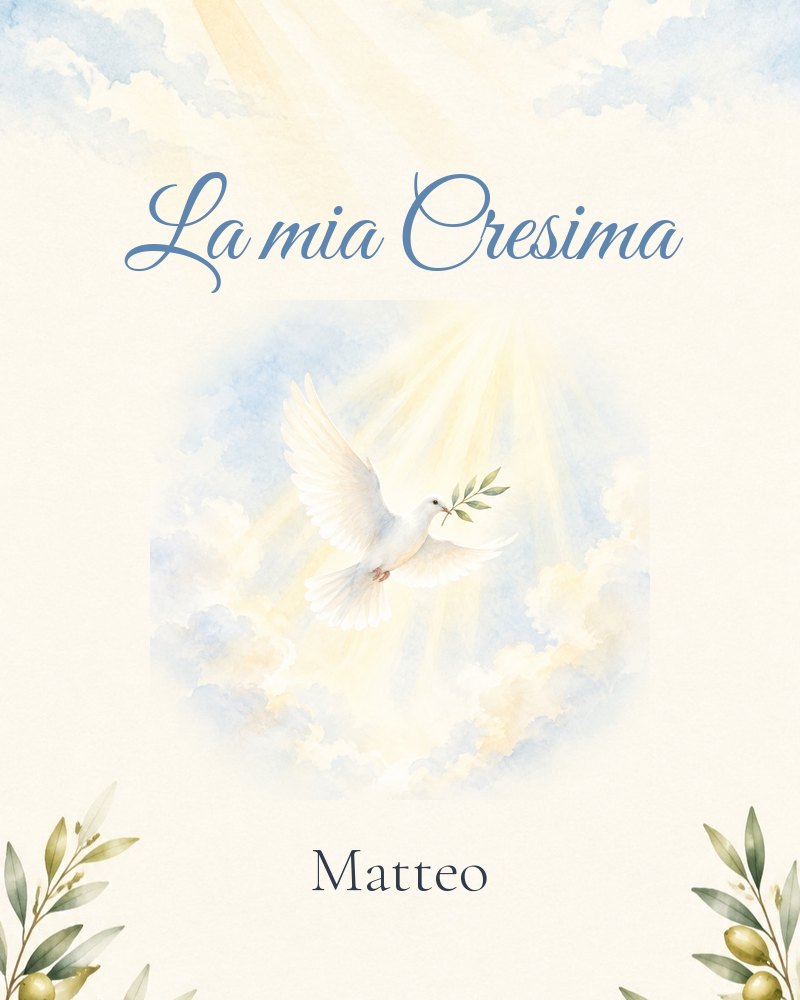 Invito Colomba di Luce