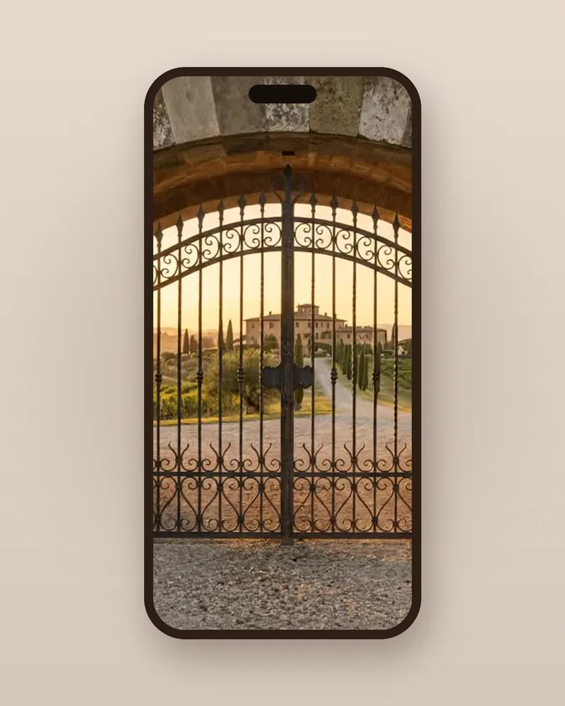 Invito digitale animato Tenuta Toscana